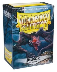 Dragon Shield Sleeves Matte Black (100ct)